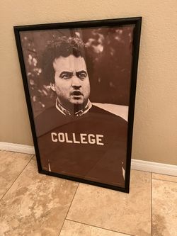 John Belushi - College Framed Poster