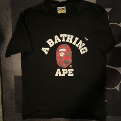 Black bape tee