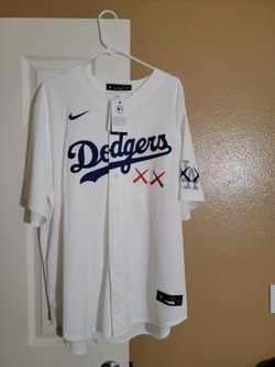KAWS x Nike LA Dodgers Baseball Jersey XXL