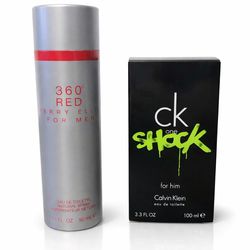 Men’s Perfume Bundle – Calvin Klein + Perry Ellis (Discount Available)