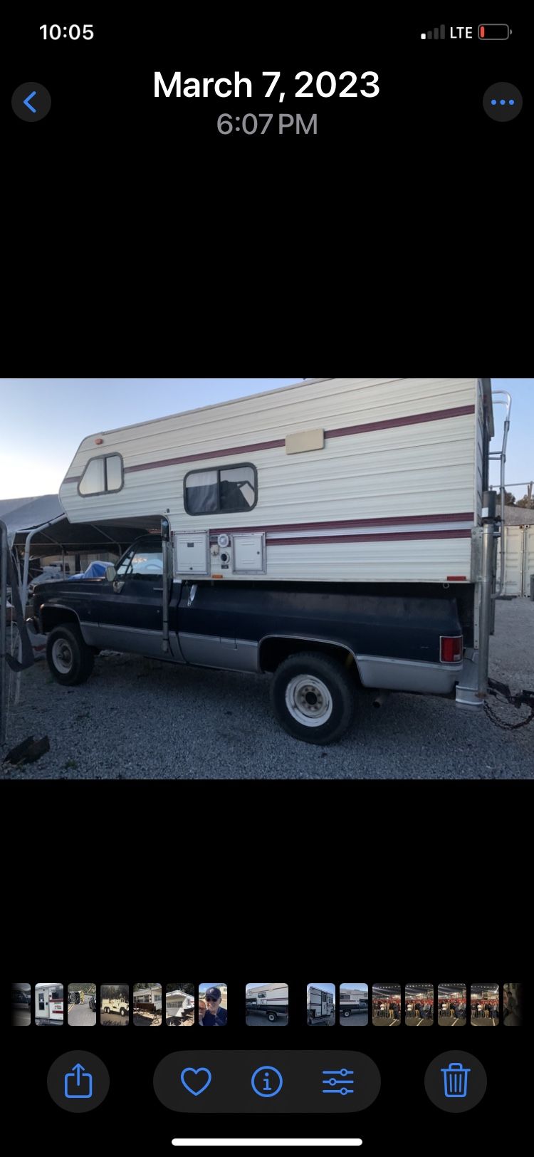 8 foot camper