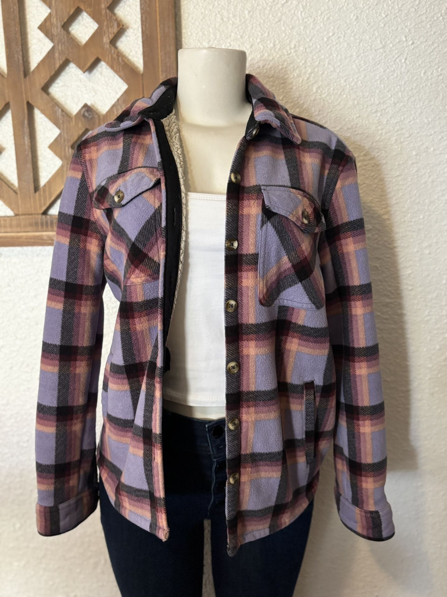 Women’s Xs Flannel Jacket