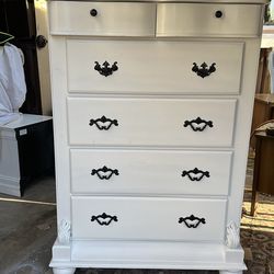 Tall Dresser white