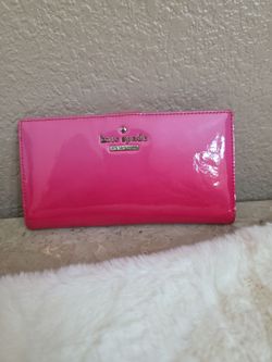Kate Spade New York Pink Patent Leather Wallet