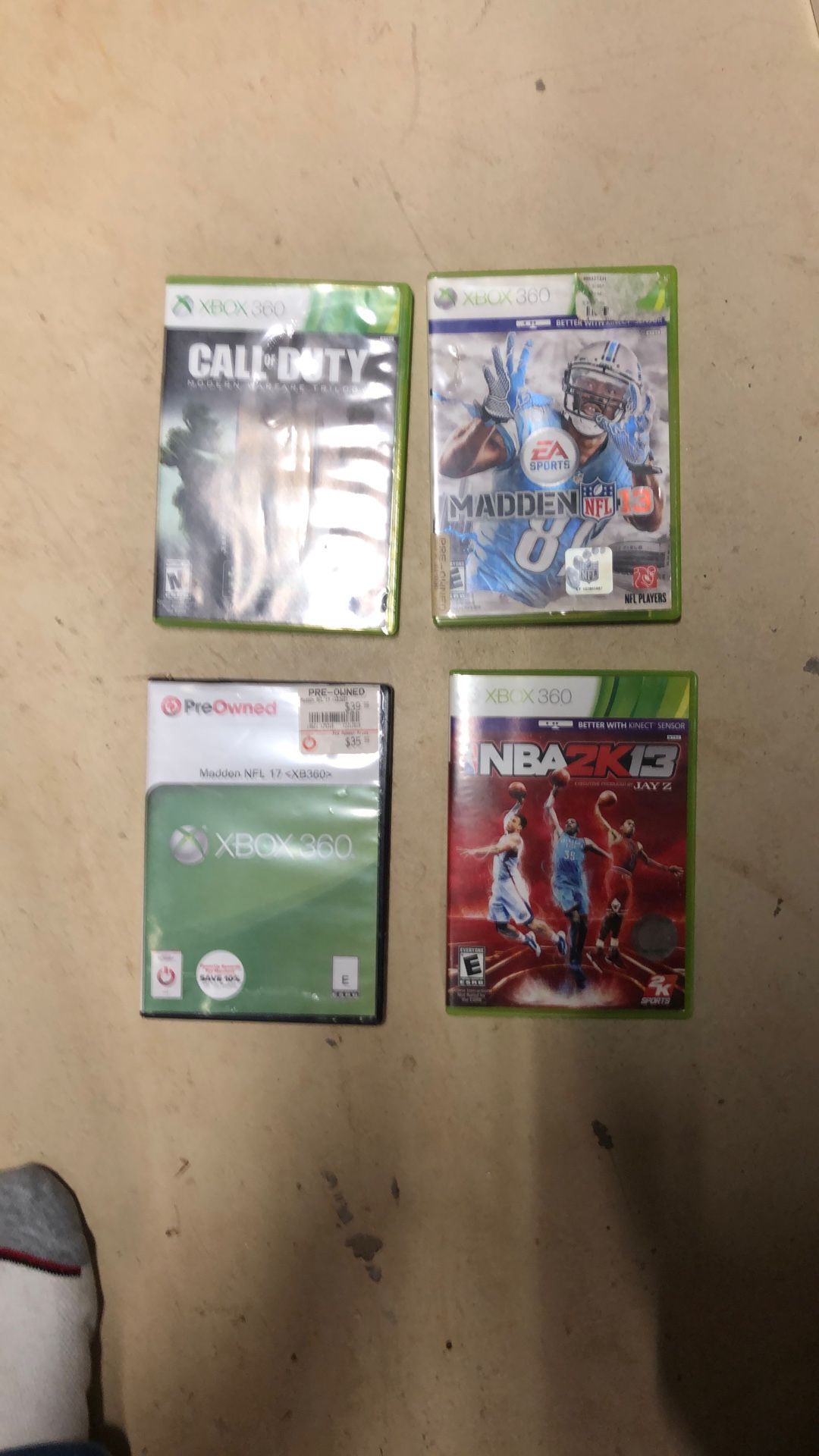 Assorted Xbox 360 Games