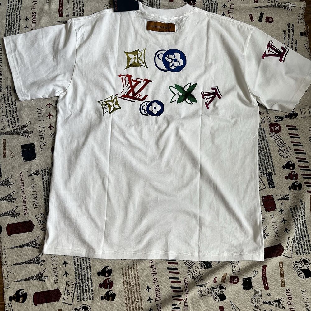 Ink Print Short Sleeve T-Shirt