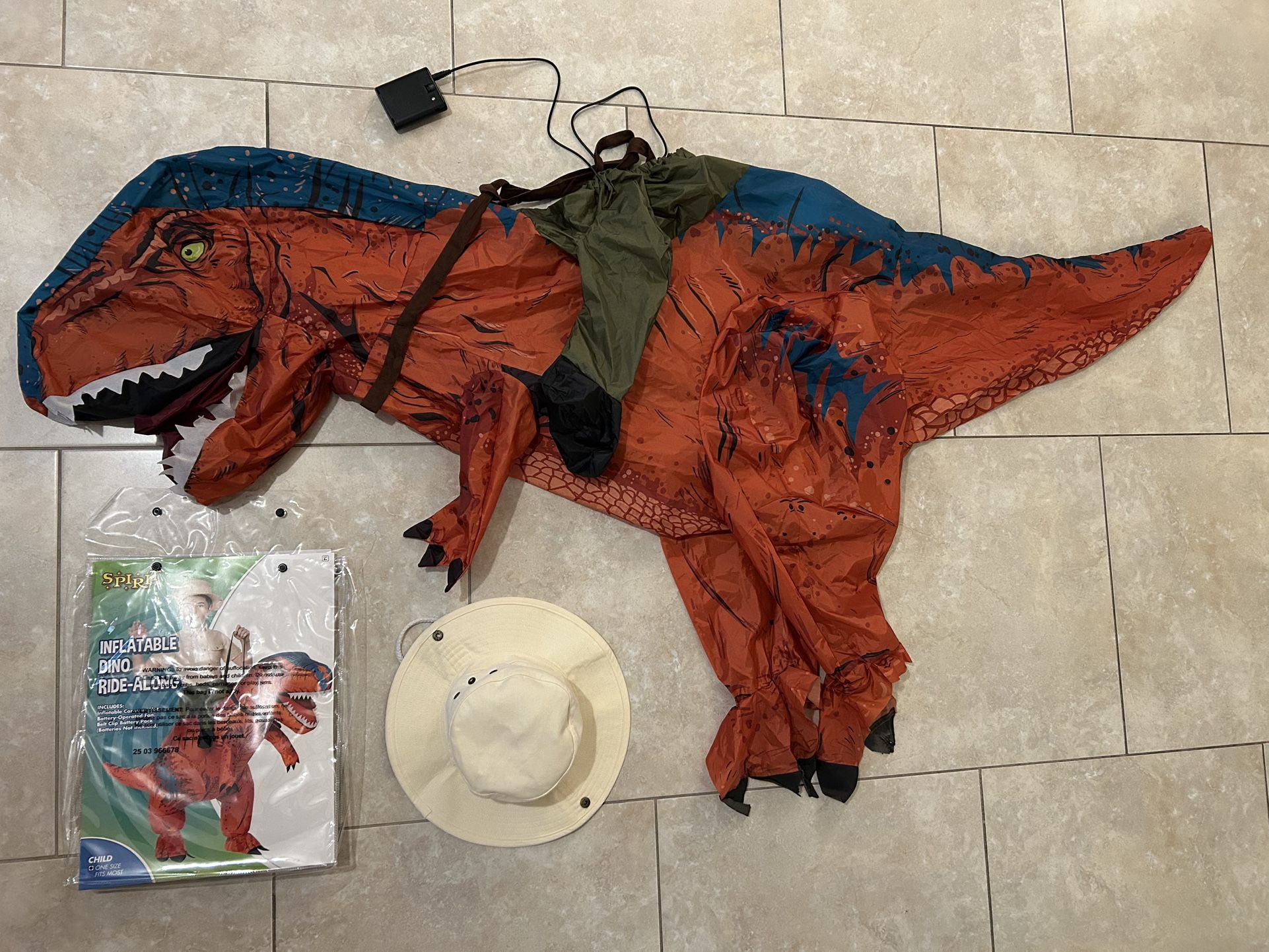 Inflatable Dinosaur Halloween Costume Kids
