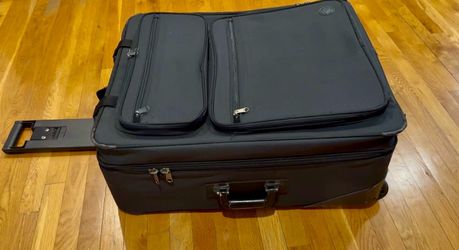 Samsonite black suitcase  2 wheels 28.5” x  24” x 12”