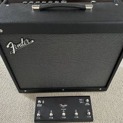 Fender Mustang GTX100 Guitar Amp and 7 Button Footswitch,
