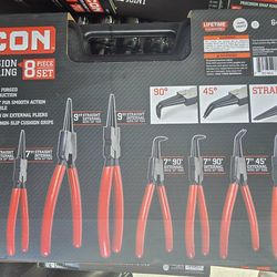 ICON PRECISION SNAP RING SET 8PC