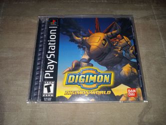 CIB PS1 Digimon World