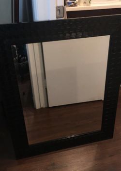 Black Square  Mirror 