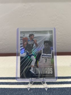 Anthony Edwards Minnesota Timberwolves Rookie Card