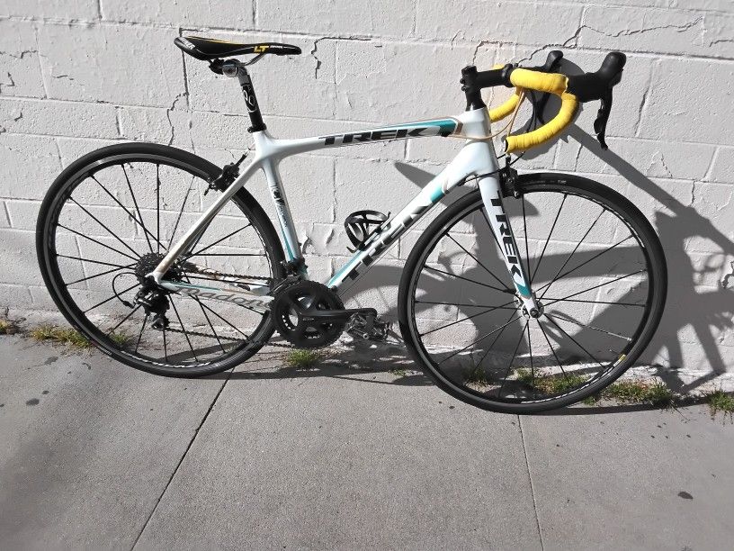 White Road Bike