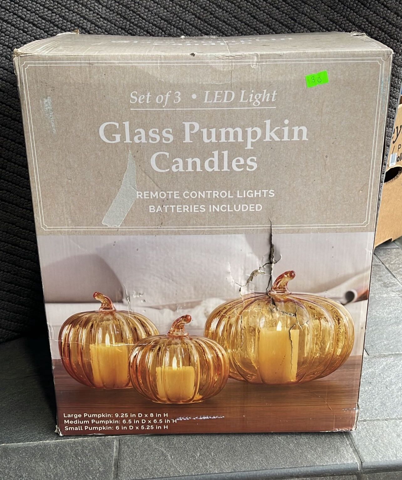 Decorative Led Pumpkin