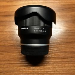 Tamron 20mm sony emount lens 