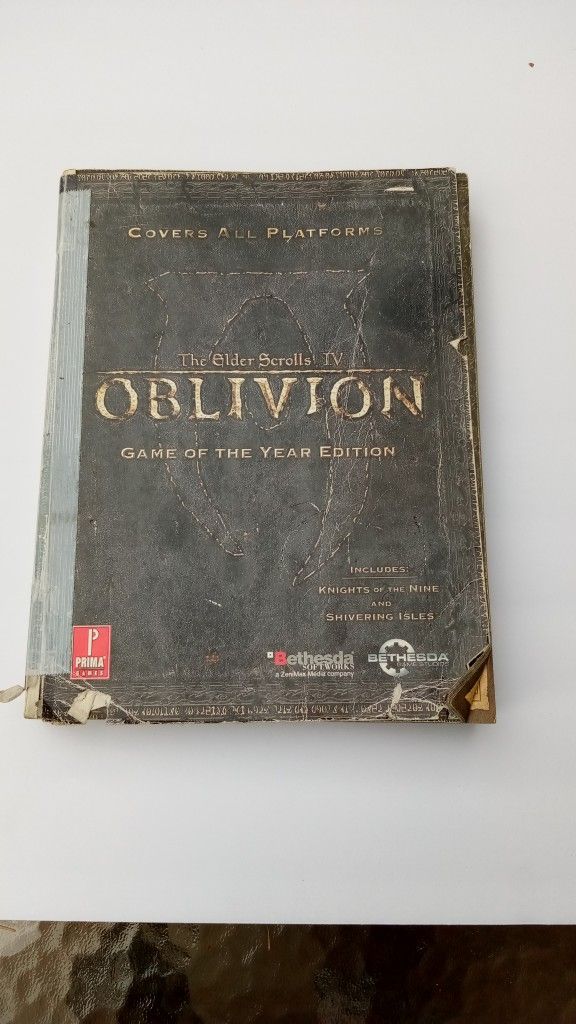 Elder Scrolls IV: Oblivion Game of the Year: Prima Official Game Guide