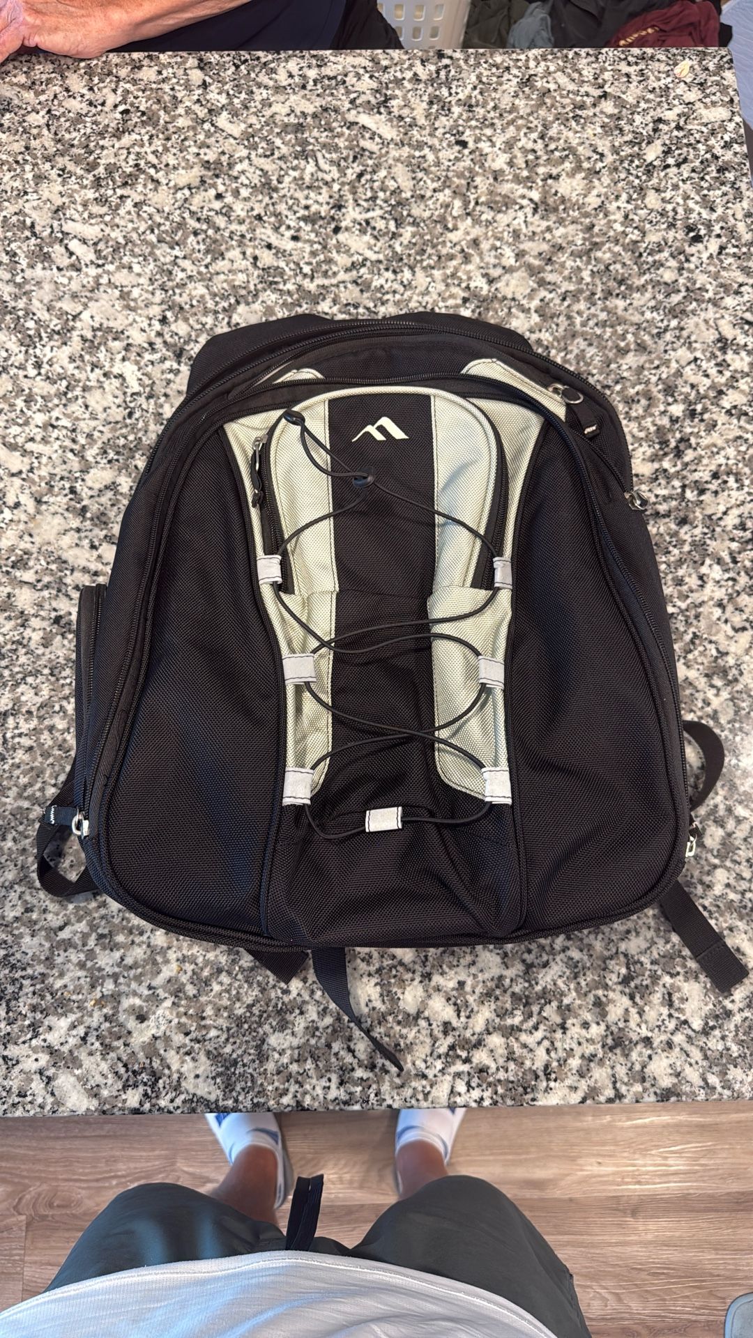 Brenthaven Tred Expandable Laptop Backpack – Durable, Protective, Business/School Bag
