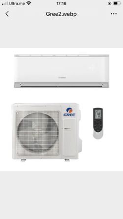 Gree Brand 12000Btu Mini Split Air Conditioner Full Set Seer18 /Heat Pump /110V(including Lineset)