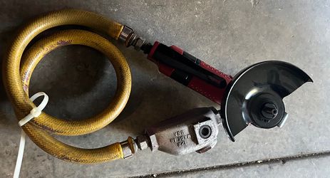 Chicago Pneumatic Angle Grinder with Air Hose