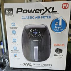 NEW POWER XL 5QT CLASSIC AIR FRYER Brand New In Box