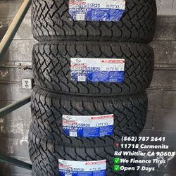 275/55R20 Atlander All Terrain Todo Terreno Pick Up Trucks SUVs Set of Tires Installed and Balanced Set de Llantas Nuevas Instaladas y Balanceadas