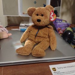 Ty Beanie Babies Fuzz The Bear