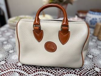 Vintage Dooney & Bourke All-Weather Leather Speedy Satchel