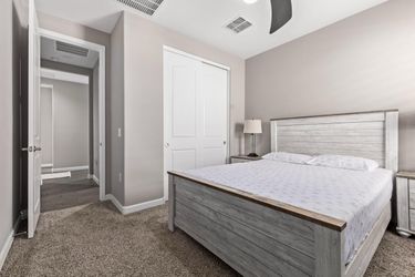 Queen bed from Ashley never used