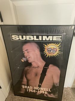 Sublime - Brad Nowell Framed Poster