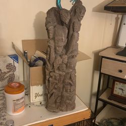 29”x8”x8”Ebony Makonde Tree of Life African Figurine & Carving |Ujamaa Ebony African Art | African Carving | African Mask | Wood Sculpture