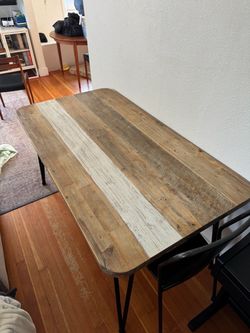 Dining table with one chair **pick up only**