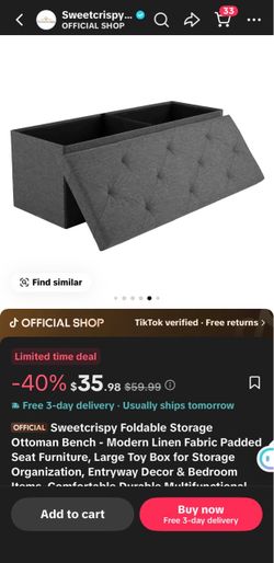 Foldable Storage Bins