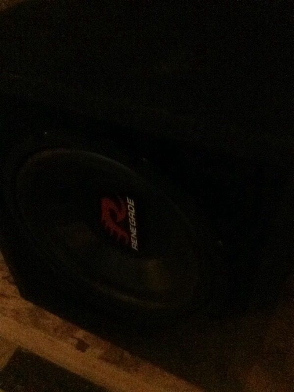 10" subwoofer