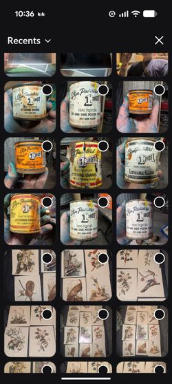 12 cans of vintage 1 Shot Sign Painters Lettering Enamel Paint Cans