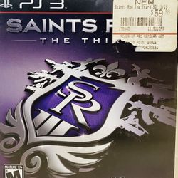 Saints Row: The Third (Sony PlayStation 3, 2011) PS3 Video Game Tested Complete