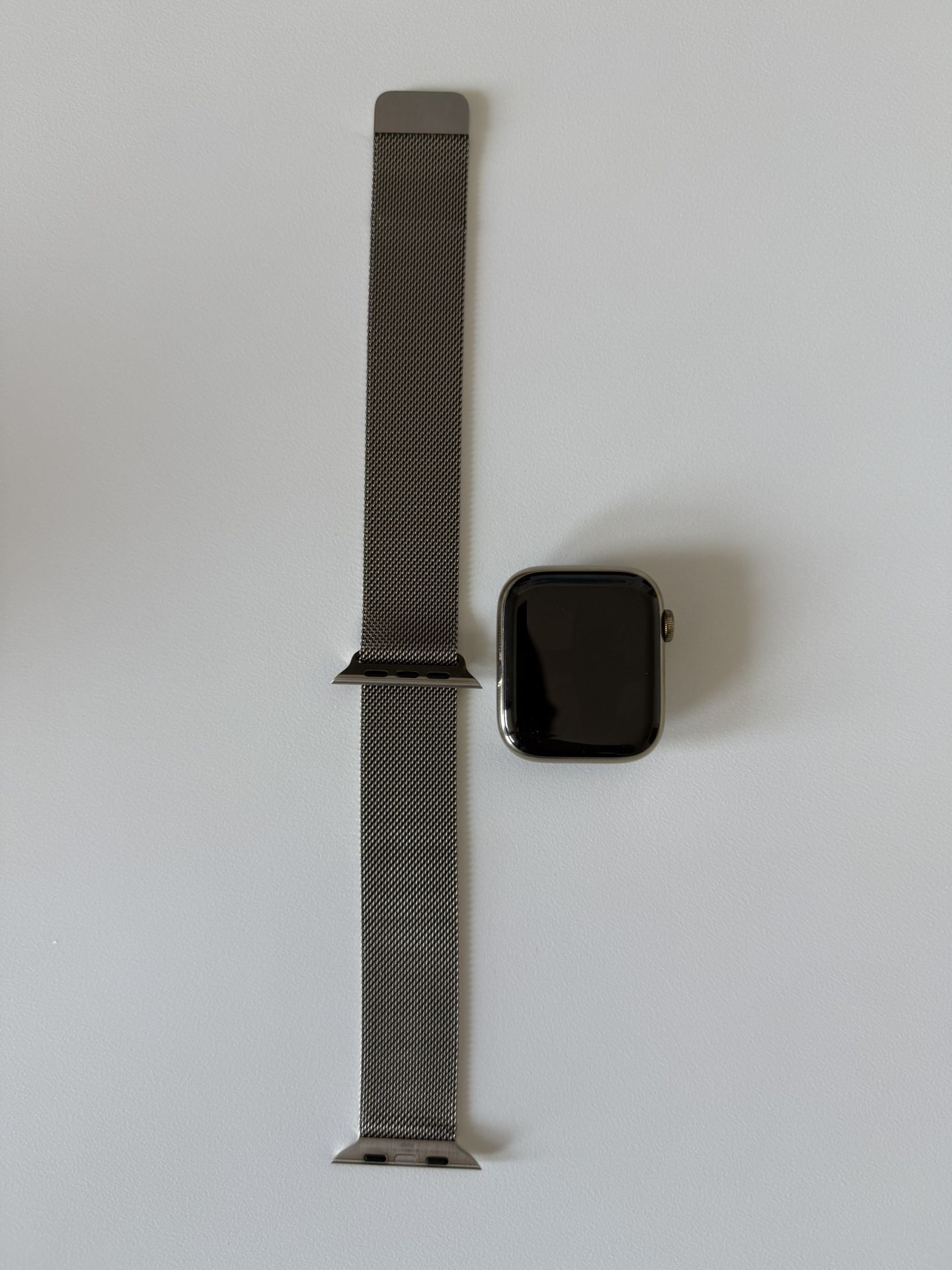 Gold Stainless Steel 45mm Series 7 Apple Watch (GPS + LTE) with Gold Band