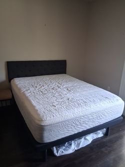 Adjustable queensize bed, rarely used