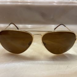 Electric Visual Ellis Aviator Gold Sunglasses