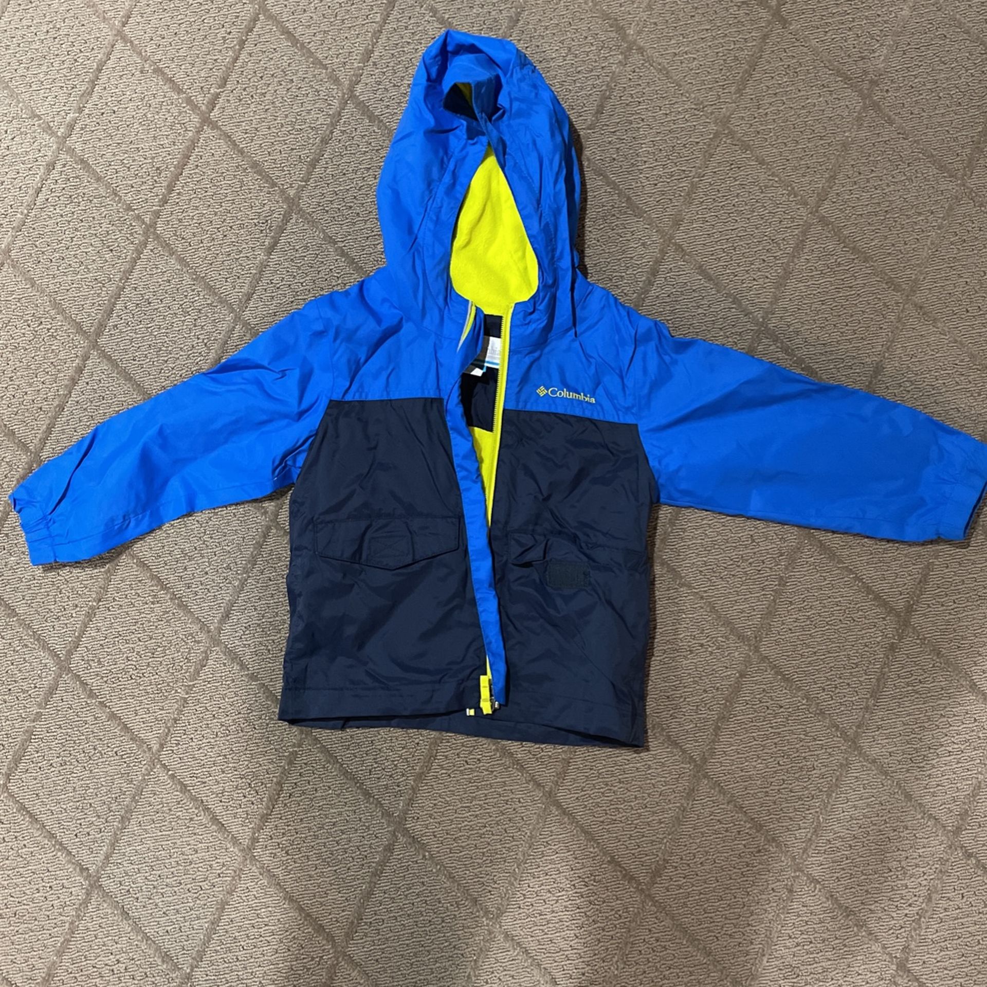 Columbia Rain Jacket With Fleece_3T