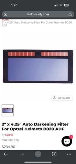 BRAND NEW OPTREL AUTO DARKENING FILTER