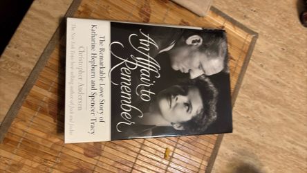 Pre-Owned book. An Affair to Remember” story of Katherine Hepburn and Spencer Tracy