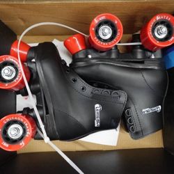 CHICAGO Boys Rink Roller Skate – Black Youth Quad – Size J11 