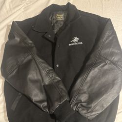 Vintage Winschister Lather Jacket Size Large 