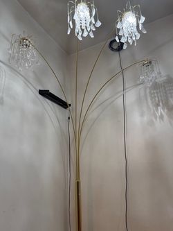 Beautiful corner lamp
