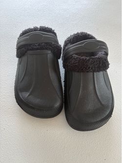 Kids Furry Slip Ons