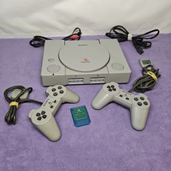 original Sony PlayStation (PS1) video game console