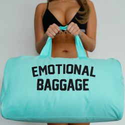 Assholes Live Forever Duffle Bag (Teal)