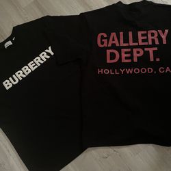 Gallery dept/ burberry tee bundle