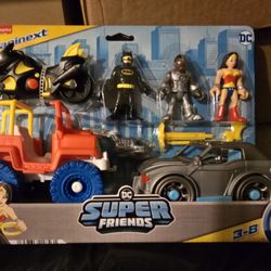 imaginext batman cyborg wonder woman